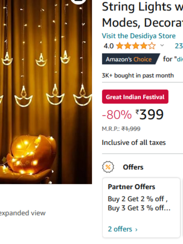 Desidiya Warm White Diya  80% का Discount बंपर ऑफर!